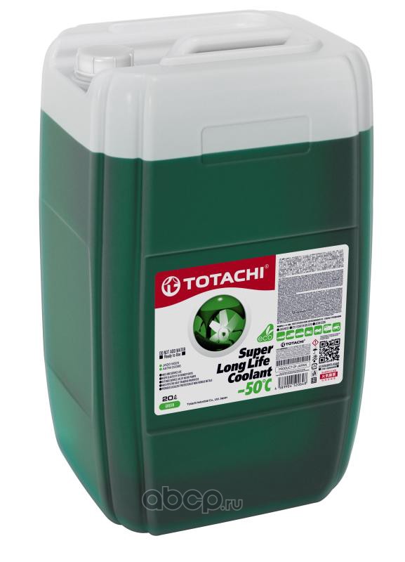 Охлаждающая жидкость TOTACHI SUPER LLC   Green   -50C     20л